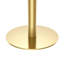 Modern Round Dining Table with Luxurious Stone-Look Top-600465351-600465346
