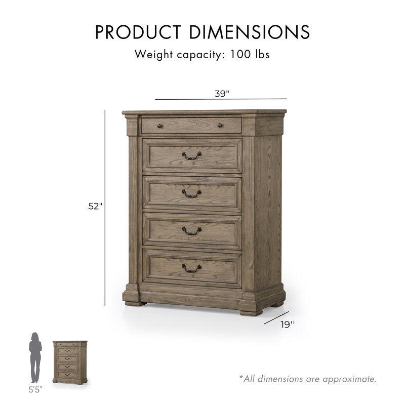 Laniel 5-Drawer Chest