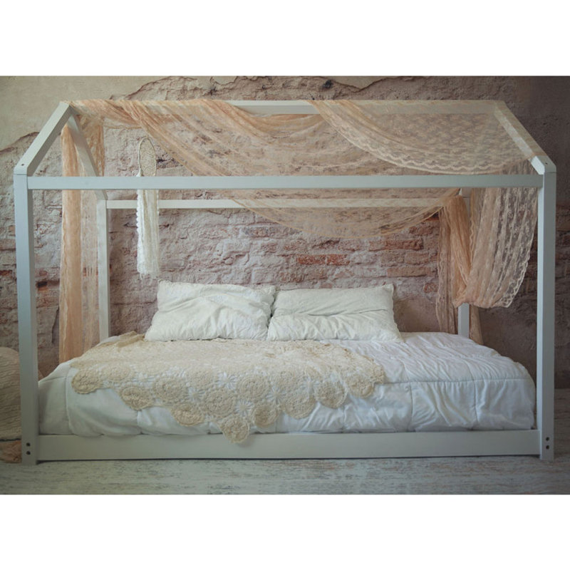 Solid Wood Bed