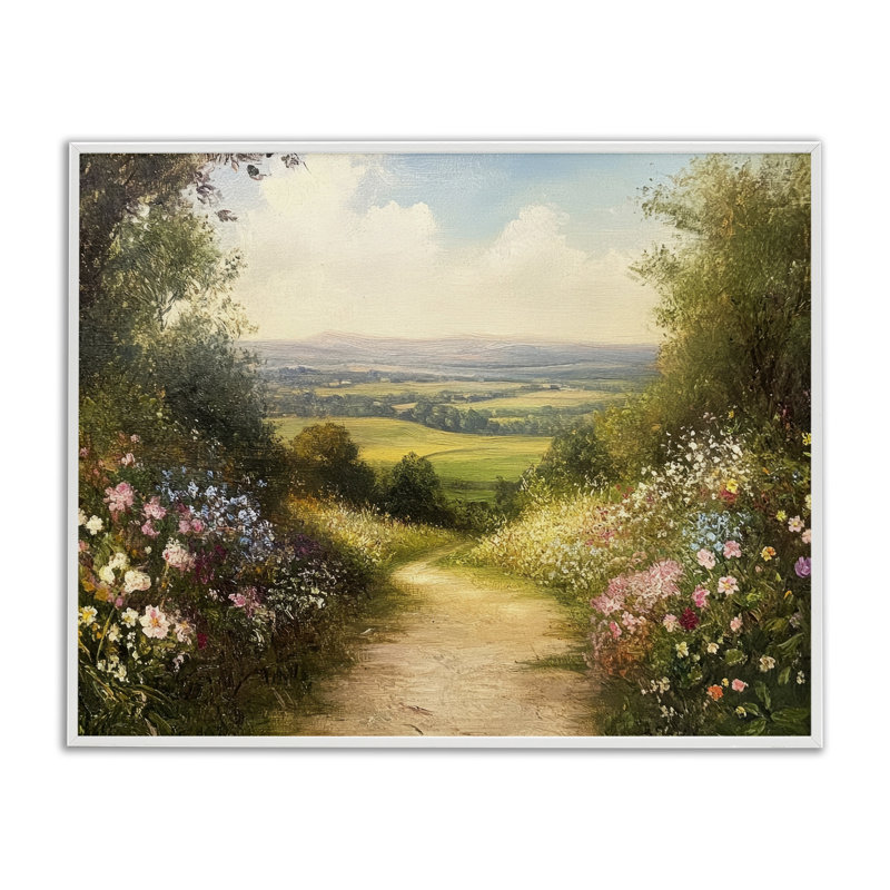 Giclée encadrée, art par Petal Prints Design, H 16 po x l 20 po, Estampe numérique encadrée blanc bord de mer