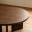 Mid-Century Modern Round Coffee Table-852678457