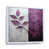 White Floater Framed