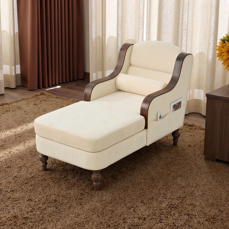 Canapé-lit Chenille, Beige