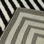 Tapis noir / blanc Pangle-1352849953