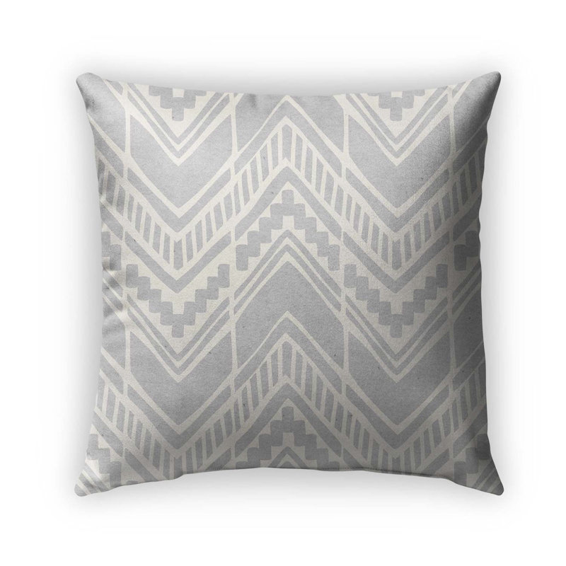  Housse et insert de coussin carré linéaire d'extérieur, 24" X 24"