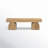 Francois Solid Wood Bench-95333103