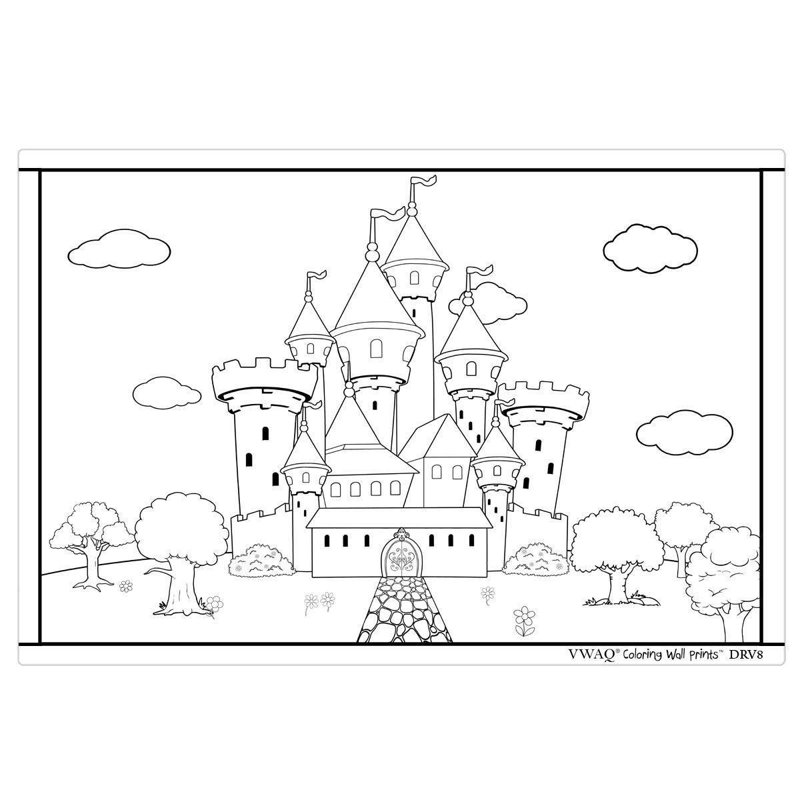 Fantasy & Sci-Fi Non-Wall Damaging Whiteboard Decals, 32" H x 48" W
