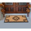 Tapis de porte antidérapant en fibre de coco naturel et caoutchouc monogrammé Ackerman 24 po x 48 po-1239204473