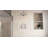 Caspian Rainfall Shower Set with Square Shower Head and Square Valve, Chrome-121486886