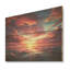 Ciel côtier rose et orange II - Ciel sur bois-314510448