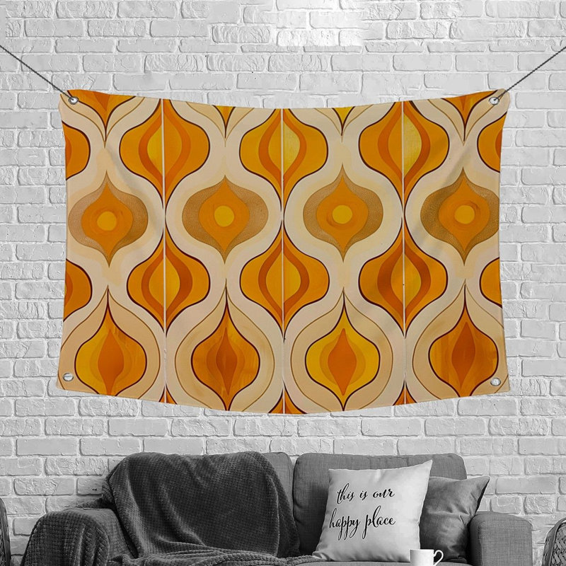 Microfiber Fabric Tapestry, 88" H x 104" W