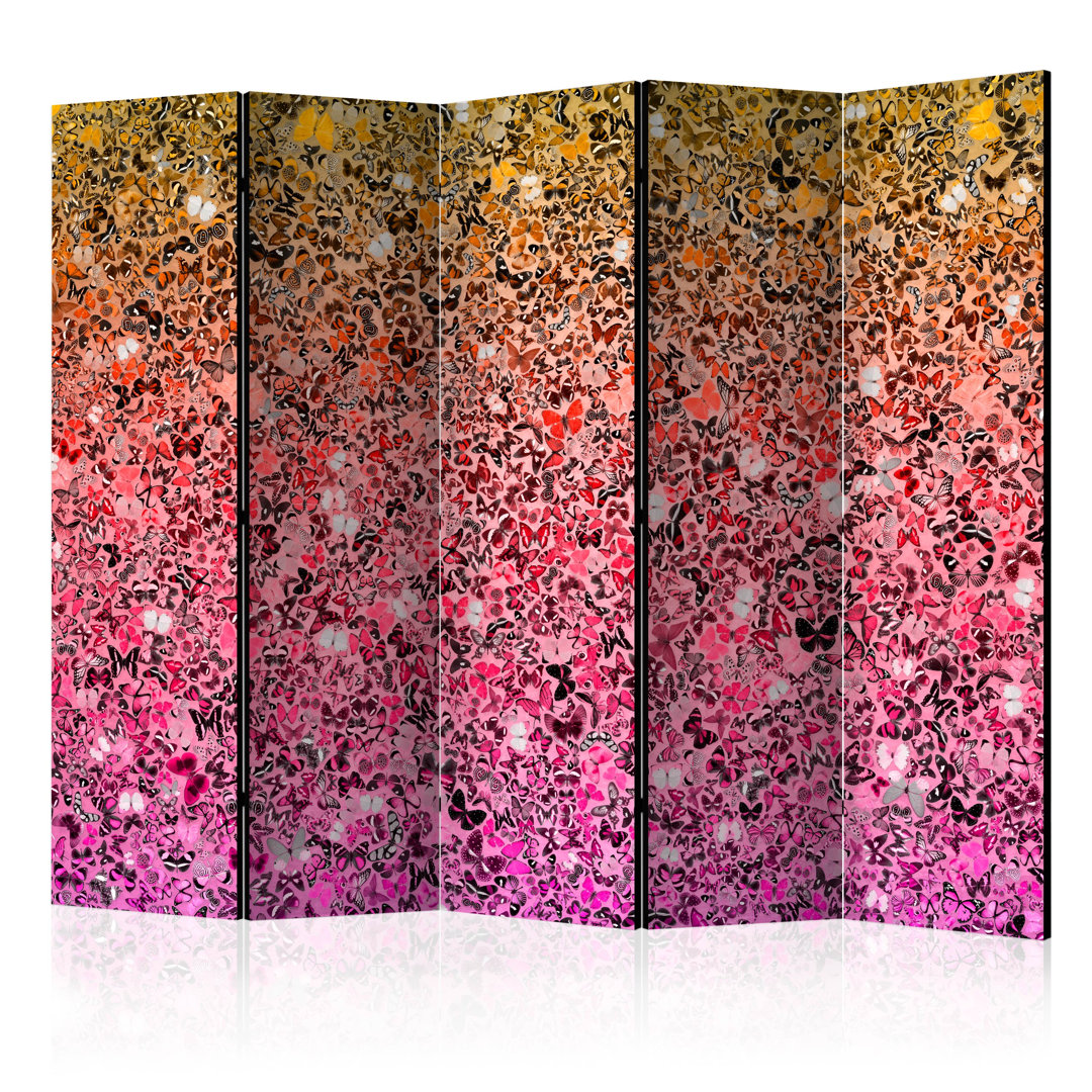 Gokulan 172Cm W x 225Cm H 5 - Panel  Folding Room Divider