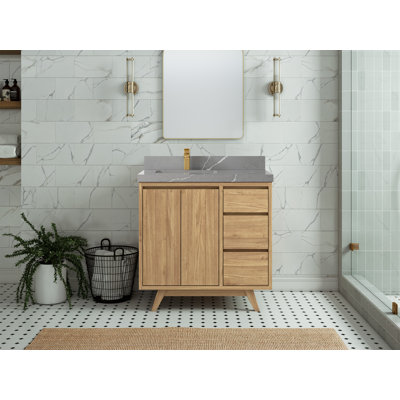 Ensemble de meuble-lavabo simple 36 po Kristynn