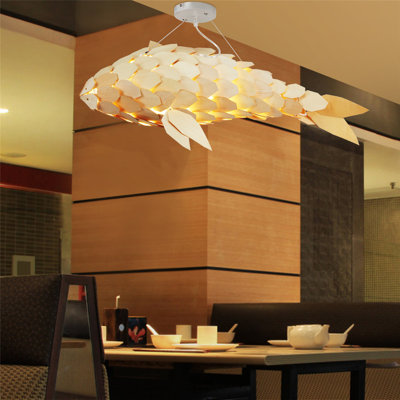 Shiey 120 - Light Unique / Statement Integrated LED Chandelier