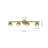 4-Light Dimmable LED Seeded Glass Globe Vanity Light