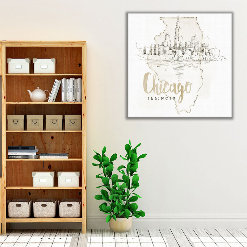 US City VI - reproduction d'art sur toile, H 30 po x l 30 po