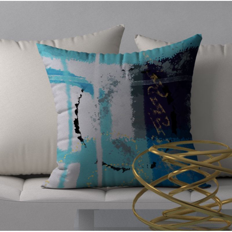 Reversible Throw Pillow, 24" x 24"