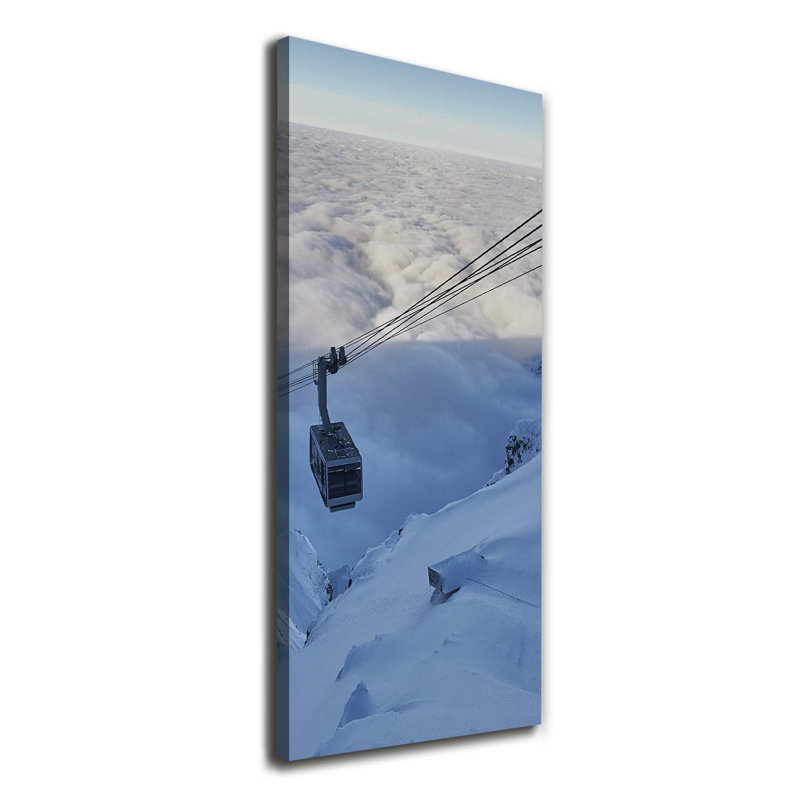 Roller Coaster - Wrapped Canvas Print