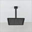 Pomme de douche à pluie haute pression, pomme de douche en acier inoxydable 304 avec buses autonettoyantes, revêtement complet du corps-124802056