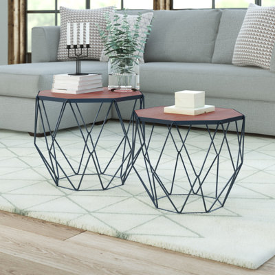 Alcantara 2-Piece Nest of Tables