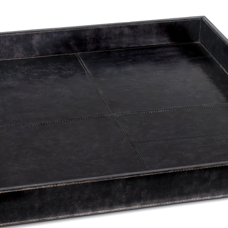 Derby Decorative Tray, Black