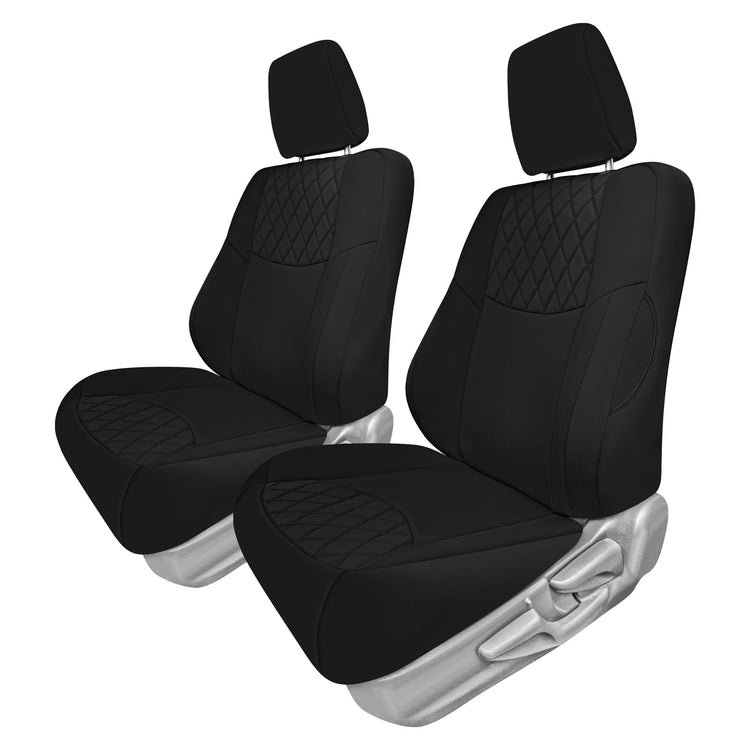 Ensemble de housses de siège avant personnalisées en néoprène Latitude Run® Ultraflex pour la Corolla S, SE, LE de 2014 à 2019