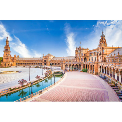 " Spain Square In Seville, Spain. "