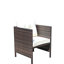 Chaises de salle à manger avec coussins