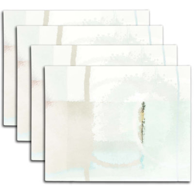 Napperon abstrait en polyester
