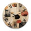Horloge murale en bois massif Sennur-1799527775