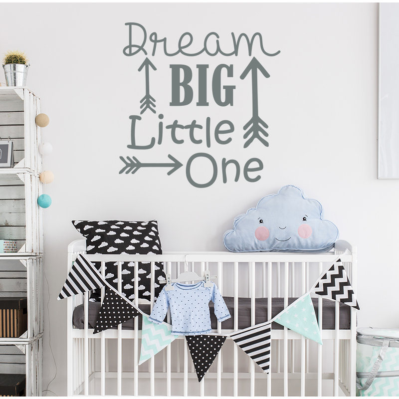 Décalcomanie murale big little rêve Baumeister, Gris