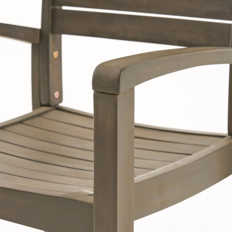 Outdoor Dining Chairs, Gray