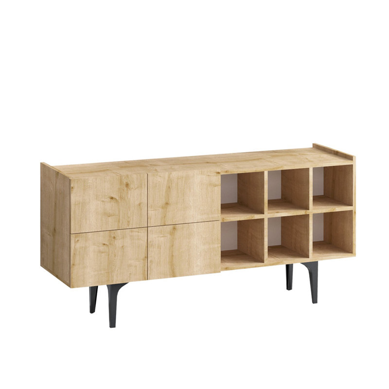 Anatolija 150cm Console Table, Brown/Beige