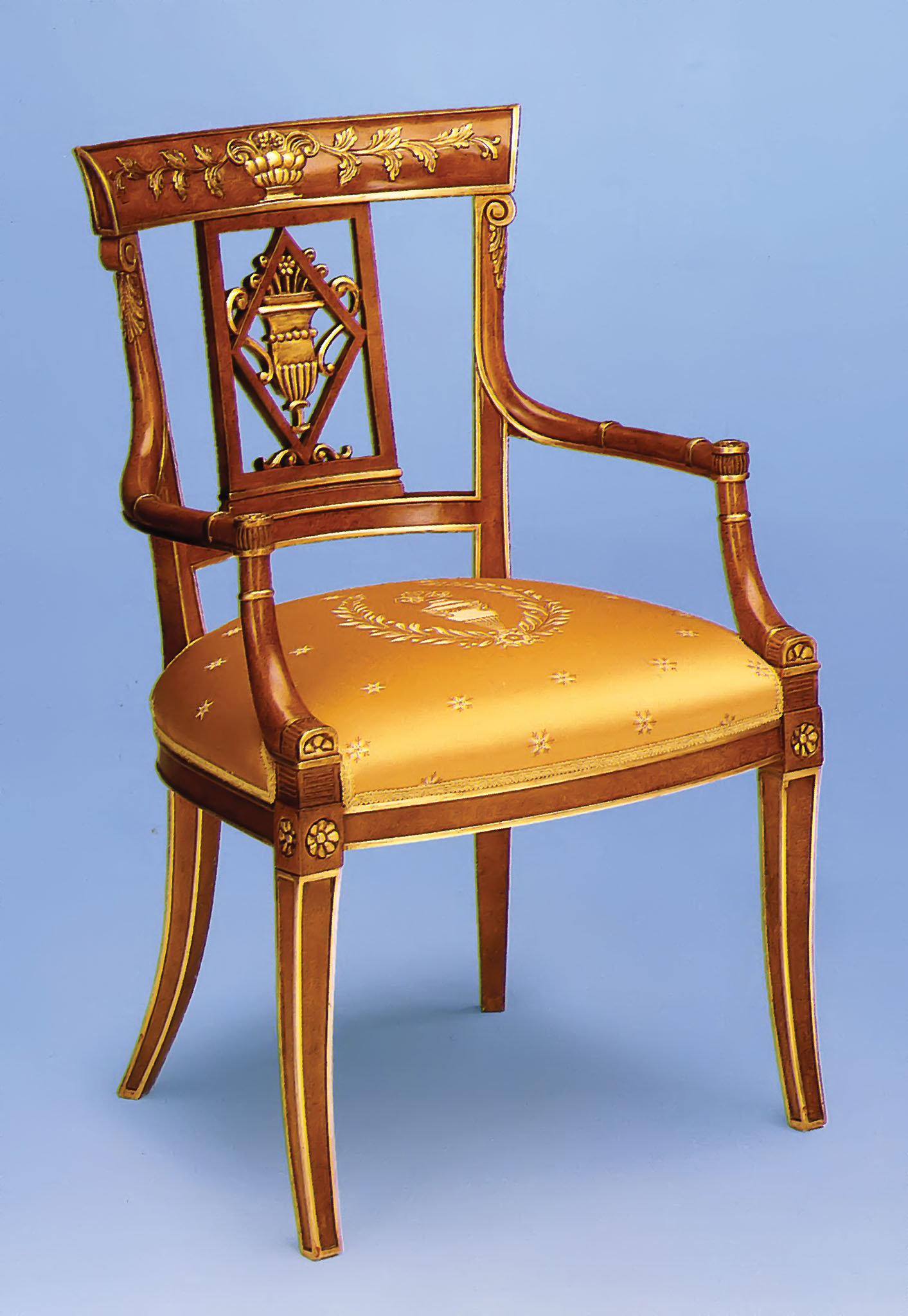 Legacy Classic Evolution Queen Anne Arm Chair (Set of 2) by Dining Rooms  Outlet by Dining Rooms Outlet, image size:1413x2048