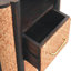 50cm W Solid Wood Bedside Table