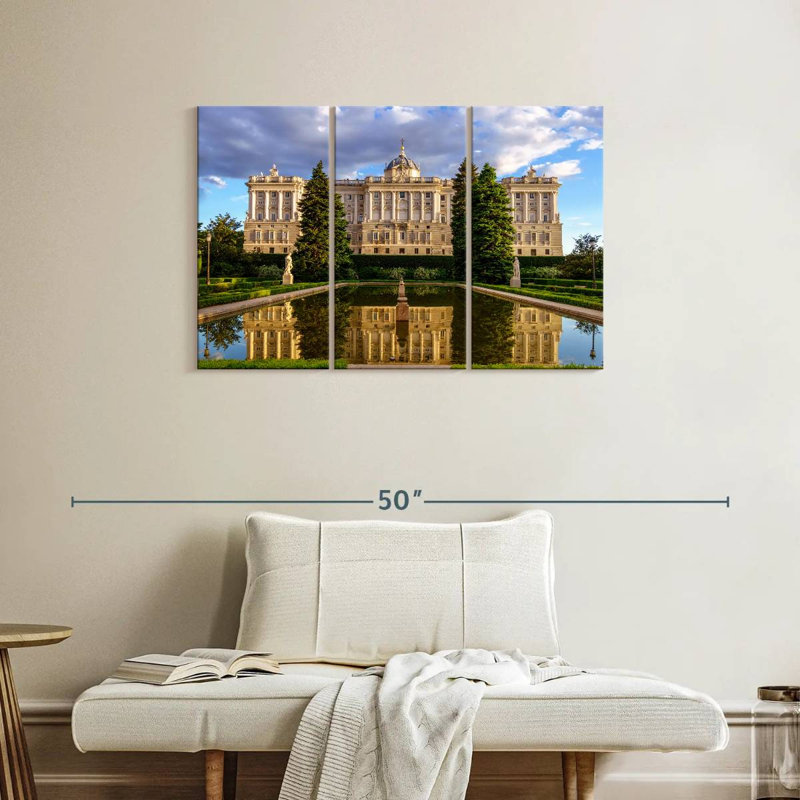 Rorry Royal Palace Of Madrid, 24" H x 38" W