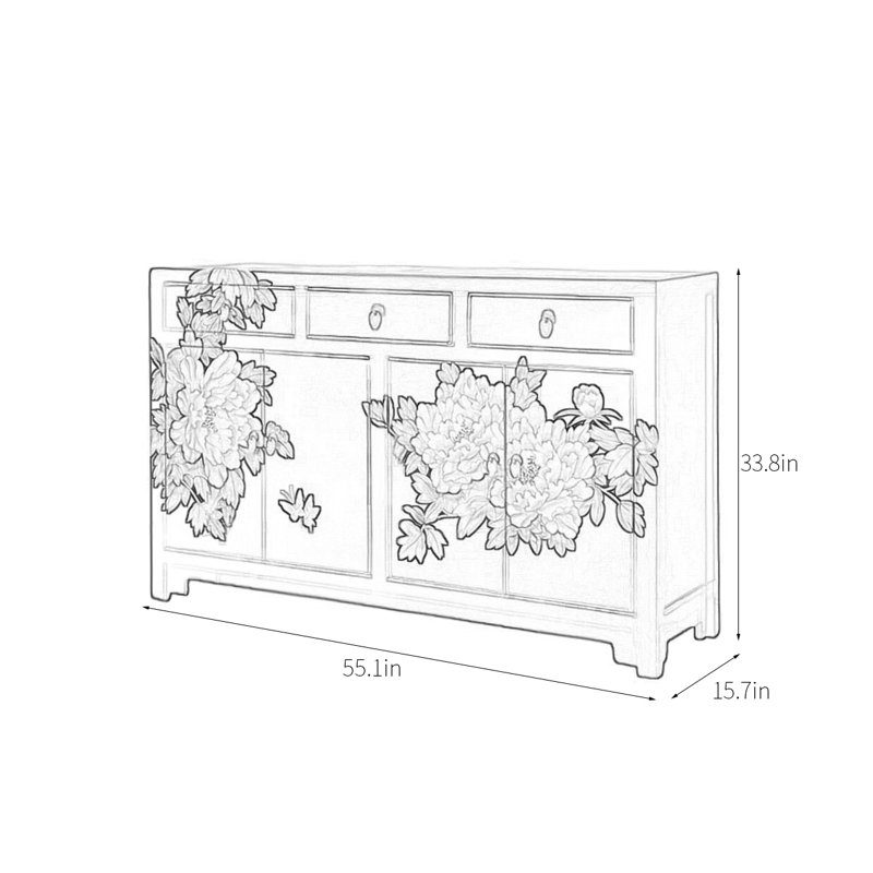Armoire d'appoint classique