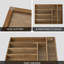 Solid Wood Rectangle Utensil Storage Set