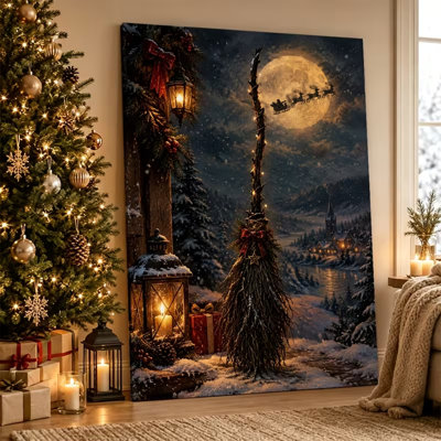 1 Piece Wrapped Canvas Wall Art