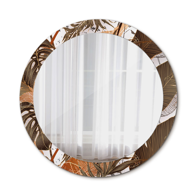 Huldar Glass Flat Wall Mirror