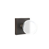 Passage Bristol Crystal Knob with Square Rose