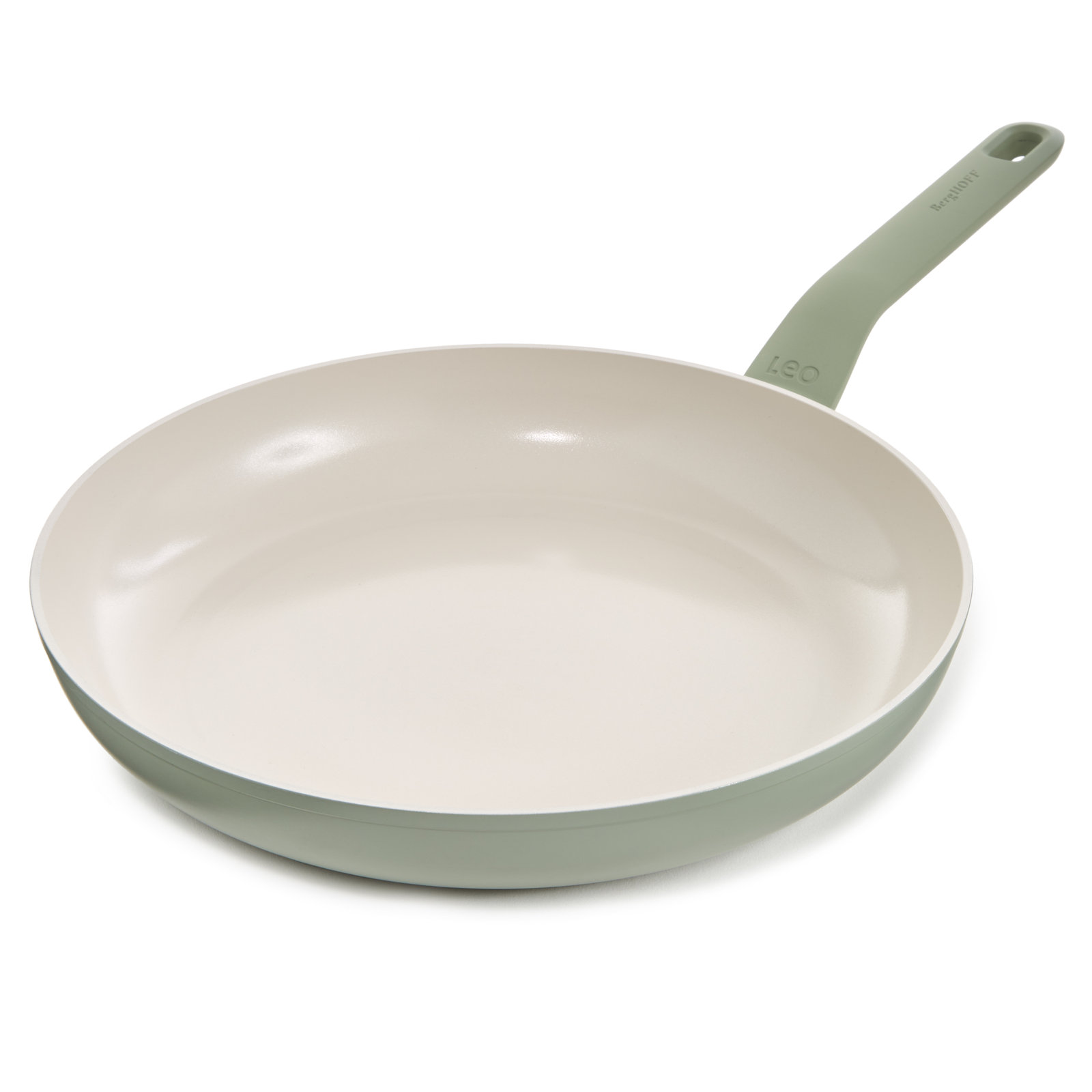 BergHOFF Leo Balance Non-stick Ceramic Frying Pan, Recycled Aluminum, 12", Green