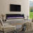 1500W Recessed-in Electric Fireplace with 3-Color Top Light, Remote Control, and Touch Screen-60022077