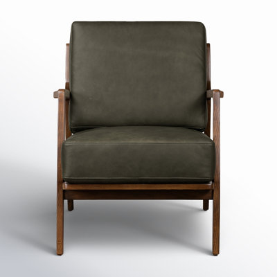 Verity Genuine Italian Leather Lounge Chair