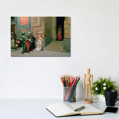 Outside The Palace - Wrapped Canvas Print
