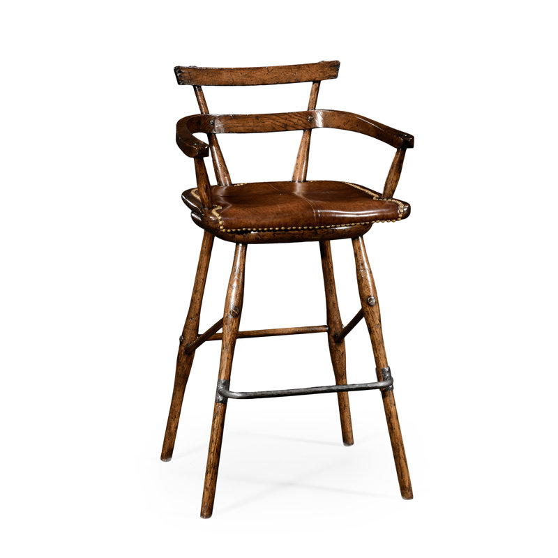 Tabouret de bar 30 po Sherwood, Chêne vieilli