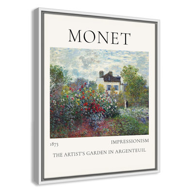 Rocchetto "Artists Garden in Argenteuil" Print