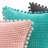 Pom-poms Cotton Blend Reversible Pillow Cover-1295519467-1254169059
