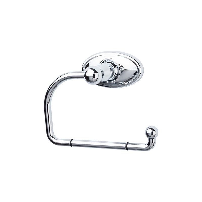 Edwardian Bath  Wall Mounted Toilet Paper Holder, Polished Chrome