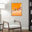 «Birds at Sunset» par Maupin, reproduction d'art sur toile encadrée-835043945